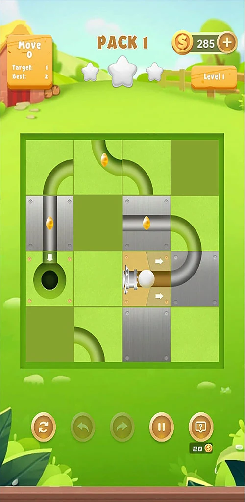 Slide Balls: Rolling Puzzle screenshot